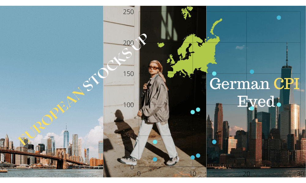 European stocks are up; Vodafone is higher due to Cevian interest; German CPI is expected to rise.